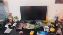 灝森夢電腦桌臺式電競游戲桌椅套裝碳纖維紋理組合桌子家用辦公學(xué)習(xí)書桌 【經(jīng)典款Pro】碳纖維+黑架140CM 曬單實拍圖