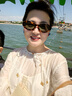 三彩2025秋季新款萊賽爾連衣裙A字裙吊帶裙兩件套長(cháng)裙女 米白色 L 165/88A 曬單實(shí)拍圖
