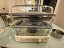 大宇（DAEWOO）【玻璃通透0塑料】多功能電蒸鍋燉蒸煮一體 食品級(jí)玻璃 家用多層大容量蒸汽鍋 不銹鋼盤(pán) 預(yù)約 S22 曬單實(shí)拍圖