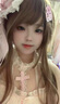 唐努烏（Tang Nu wu）Lolita十字姬 暗黑哥特doll洛麗塔掛脖連衣裙正 生成色+發(fā)飾+裙撐 S 【65-90斤】 曬單實拍圖