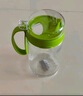 茶花 玻璃油壺儲油罐 食用香油醬醋料酒瓶 大容量550ml 油壺+油刷套裝 曬單實(shí)拍圖