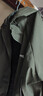 JEEP吉普沖鋒衣外套男春秋季寬松夾克男士連帽休閑衣服男裝 墨綠 3XL 曬單實(shí)拍圖