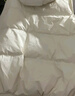 鴨鴨（YAYA）羽絨馬甲女外穿秋冬新款情侶男女同款連帽馬夾背心羽絨服外套 米白色 M /160(建議100-115斤) 曬單實(shí)拍圖
