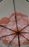 蕉下（beneunder）防紫外線遮陽傘三折雙層黑膠晴雨傘防曬傘BM664花椿 曬單實(shí)拍圖