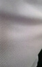 森馬（Semir）短袖t恤女短款緊身夏季圓領(lǐng)正肩上衣V領(lǐng)收腰套頭衫109324100003 曬單實(shí)拍圖