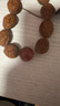 彩荷 5A原礦非優(yōu)化柿子紅南紅瑪瑙散珠隔珠火焰紅圓珠手串飾品 18mm 曬單實(shí)拍圖