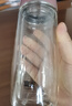 富光雙層玻璃杯泡茶杯茶水分離杯高硼硅直身水杯子辦公車載女士255ml 曬單實(shí)拍圖