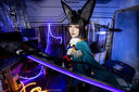 星見雅太刀 cos道具服 刀劍鞘 木質(zhì) cosplay發(fā)光 發(fā)光版星見雅道具刀+刀鞘 曬單實(shí)拍圖
