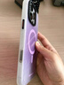小莓介高光磁吸暈染撞色英文黑鏡框適用iPhone16promax手機殼蘋(píng)果15pro新14創(chuàng  )意13小眾16全包防摔保護套 高光磁吸-暈染煙灰紫 iPhone 16 Pro Max 曬單實(shí)拍圖
