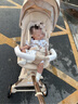丸丫T6-2遛娃神器嬰兒推車0-3歲可坐可躺輕便折疊高景觀雙向白金系列 【白金系列】香檳金PLUS 曬單實拍圖
