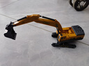 曼影益智兒童玩具車挖掘機玩具汽車挖土機鉆頭仿真模型木材運輸車套裝 挖掘機（特價無贈品）塑封膜包裝 曬單實拍圖