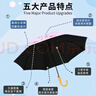 米波迪（Meebordi）兒童雨傘女童幼兒園寶寶可愛小鹿卡通半自動(dòng)晴雨兩用傘學(xué)生7-12歲 曬單實(shí)拍圖
