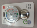得力(deli)室內(nèi)溫濕度計老人兒童 臺掛兩用家用 免電池大表盤 辦公用品 中號 曬單實拍圖