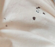 米度麗 孕婦待產(chǎn)睡裙夏季短袖睡衣開(kāi)扣帶胸墊月子服喂奶連衣裙 淡黃 XL 曬單實(shí)拍圖