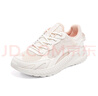 斯凱奇（Skechers）女鞋秋季增高休閑鞋緩震軟底運動(dòng)鞋時(shí)尚板鞋跑步鞋117224 白色/淺粉紅色/WLPK 37.5 曬單實(shí)拍圖