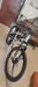 鳳凰官方旗艦店山地自行車(chē)男女士變速單車(chē)青少年學(xué)生越野公路賽車(chē)途瑞 鋼架【三刀】消光灰 26寸【適合160-185cm】 24速 曬單實(shí)拍圖