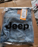 吉普（JEEP）牛仔褲男春秋季直筒休閑褲男士寬松闊腿褲子彈力男褲 淺藍 36 曬單實(shí)拍圖
