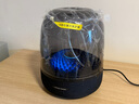 哈曼卡頓（Harman/Kardon）琉璃4代音響Aura Studio 4 音樂琉璃3代升級款360度環(huán)繞立體聲菱形氛圍燈效電腦藍牙音箱禮物 琉璃4代黑色【贈底座+防塵蓋】 曬單實拍圖
