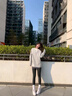 良人訪(fǎng)打底褲女秋冬灰色微壓顯瘦性感收腹提臀防勾絲不掉襠打底褲連褲襪 深灰-秋季加絨 （10℃~25°C） 1條 均碼 連腳【推薦80-150斤】 曬單實(shí)拍圖