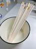 LOCKZI筷子家用防霉分餐專(zhuān)人專(zhuān)用餐具一人一筷陶瓷合金筷子 漢白銀混裝 10雙 曬單實(shí)拍圖