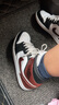 耐克NIKE男子休閑鞋喬丹AJ1 JORDAN1中幫運動鞋HF3216-102黑白紅41 曬單實拍圖