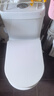 潛水艇馬桶蓋通用坐便器蓋子家用加厚蓋板老式抽水馬桶圈器配件緩降 U型耐壓圓底座快拆款MG2 曬單實拍圖