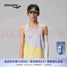 Saucony索康尼運(yùn)動(dòng)背心男專業(yè)跑步運(yùn)動(dòng)訓(xùn)練背心吸濕速干輕巧透氣七夕禮物 橙黃拼高級(jí)灰印花PR220 L 曬單實(shí)拍圖