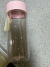 蘇泊爾（SUPOR）雙層玻璃杯小容量泡茶杯高顏值茶水分離杯迷你玻璃杯子耐熱水杯 秋梨白 180ml 曬單實拍圖