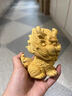 MPPMCK崖柏木雕手把件麒麟瑞獸鎮(zhèn)宅工藝品把玩物件汽車擺件家居裝飾送禮 高密度黃楊木61mm 手工精雕麒麟 曬單實(shí)拍圖
