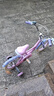 奧仕龍x迪士尼聯(lián)名自行車兒童3-6歲小孩單車4-8歲公主款兒童自行車 冰雪奇緣-艾莎【后座版】禮包 14寸 適合90-105cm 曬單實(shí)拍圖