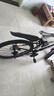 KASIDIAO山地自行車成人學(xué)生單車變速越野騎行男士賽車減震初中青少年高中 頂配-黑白色-輻條輪 26寸21速 曬單實拍圖