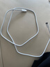 AMKE適配蘋(píng)果15充電線45W快充套裝iPhone16Plus/promax原裝氮化鎵雙type-c手機(jī)充電器正品充電頭數(shù)據(jù)線 【原充正品】雙C口丨60W編織快充線1.0米 曬單實(shí)拍圖