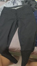 與狼共舞【品質(zhì)棉】商務(wù)通勤褲子彈力輕松褲男士休閑長褲 001黑色 32  曬單實(shí)拍圖