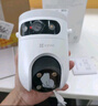 螢石高清攝像頭H9C雙攝室外防水wifi監控器家用360度帶夜視全景旋轉球機戶(hù)外無(wú)線(xiàn)球機網(wǎng)絡(luò ) WiFi全彩版雙攝500萬(wàn)+500萬(wàn)像素 官方標配+32G卡升級64G 6mm+2.8ｍｍ 曬單實(shí)拍圖