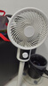 XVVMI米【超級單品】三葉輕音立式電風扇家用柔風落地扇臺式桌面小型風扇大風量節(jié)能搖頭宿舍電扇  曬單實拍圖