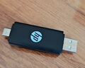 惠普（HP）讀卡器sd卡多合一高速SD/TF內(nèi)存卡 多功能type-c USB雙接口迷你手機(jī)電腦單反照相機(jī)內(nèi)存卡讀卡器 【黑色】USB2.0同讀 曬單實(shí)拍圖