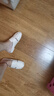 2025包頭拖鞋女外穿一腳蹬時尚新款家居防滑夏季軟底懶人平底涼鞋 白色 38 -39偏小 曬單實拍圖