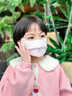 skingcond日本兒童保暖口罩秋冬季3到8歲防風(fēng)防曬騎行舒適小學(xué)生可調節耳帶 櫻草粉[A類(lèi)保暖]透氣呼吸 曬單實(shí)拍圖