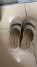 百麗（Belle）質(zhì)感勃肯鞋女商場(chǎng)同款厚底外穿休閑拖D9J1DBT5 杏色 38 (240mm) 曬單實(shí)拍圖