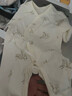babylove新生兒連體衣春季純棉嬰兒衣服0-6個月初生兒寶寶三角哈衣秋裝 曬單實拍圖