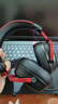 iKF V11 Pro7.1四模無線游戲耳機(jī)頭戴式7.1環(huán)繞音效藍(lán)牙有線電競(jìng)專用三角洲FPS無畏契約辨位 黑紅色 曬單實(shí)拍圖