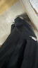 耐克（NIKE）男運動(dòng)褲 春秋款 單層針織 直筒休閑BV2767-010黑M 曬單實(shí)拍圖