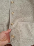 優(yōu)衣庫女裝仿羊羔絨搖粒絨圓領(lǐng)開(kāi)衫/千金風(fēng)外套472938 30 淺米色 L /160/88A 曬單實(shí)拍圖