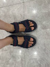 斯凱奇（Skechers）涼鞋男士夏季厚底休閑鞋軟底外穿透氣運(yùn)動涼拖鞋237286 曬單實(shí)拍圖