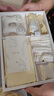 babycare新生兒見(jiàn)面禮盒衣服嬰兒禮物周歲初生寶寶用品大全 淡焦黃 59cm  曬單實(shí)拍圖