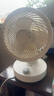康佳風寶USB小風扇充電小臺扇風扇小型桌面風扇迷你辦公學生宿舍床頭臺夾扇車載戶外露營電風扇8000mA 曬單實拍圖