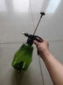 初工噴壺澆花水壺噴霧器噴水壺氣壓式灑水噴壺 墨綠1.5L 曬單實(shí)拍圖