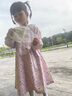 戴維貝拉（DAVE＆BELLA）2025秋季新款小童公主裙純棉女寶寶碎花連衣裙洋氣兒童裙子童裙 花朵印花【現(xiàn)貨】 120 cm（建議身高110-120cm） 曬單實(shí)拍圖