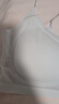 莫代爾超薄冰絲無痕內(nèi)衣女夏季薄款大胸顯小胸罩吊帶美背運動背心式文胸 曬單實拍圖