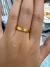 六福珠寶七夕禮物足金only黃金戒指送禮 計(jì)價(jià) GDGTBR0041 11號(hào)-5.24克(含工費(fèi)375元) 曬單實(shí)拍圖